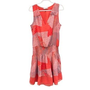 Ramy Brook Geometric Patterned Sleeveless Dress Size Medium